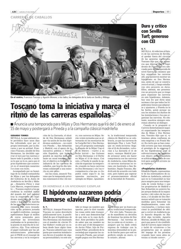 ABC SEVILLA 27-10-2005 página 99