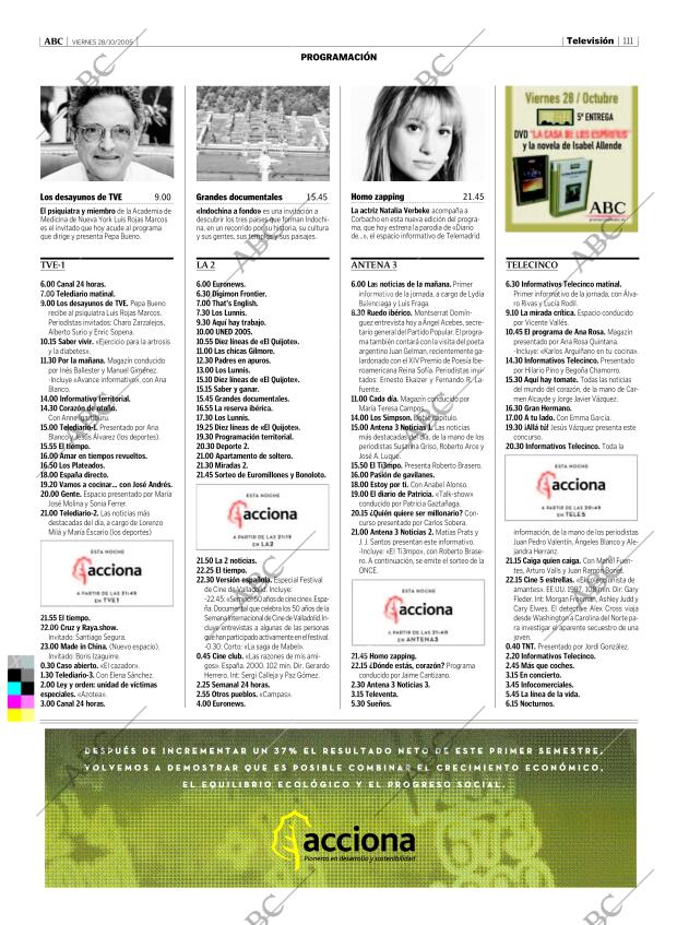 ABC MADRID 28-10-2005 página 111