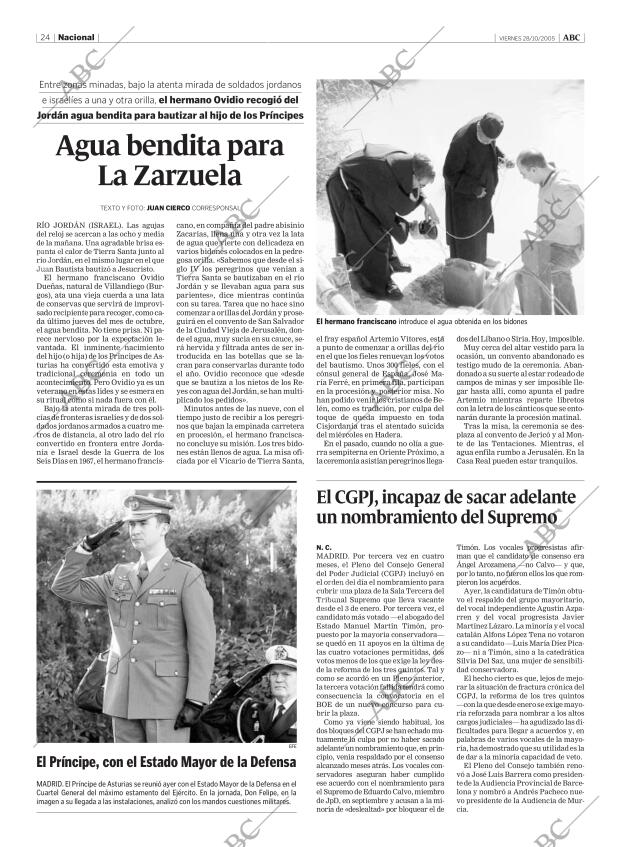 ABC MADRID 28-10-2005 página 24