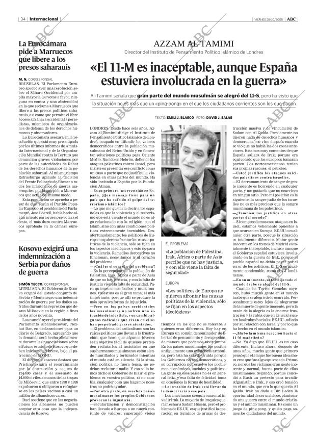ABC MADRID 28-10-2005 página 34