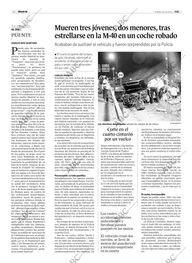 ABC MADRID 28-10-2005 página 42