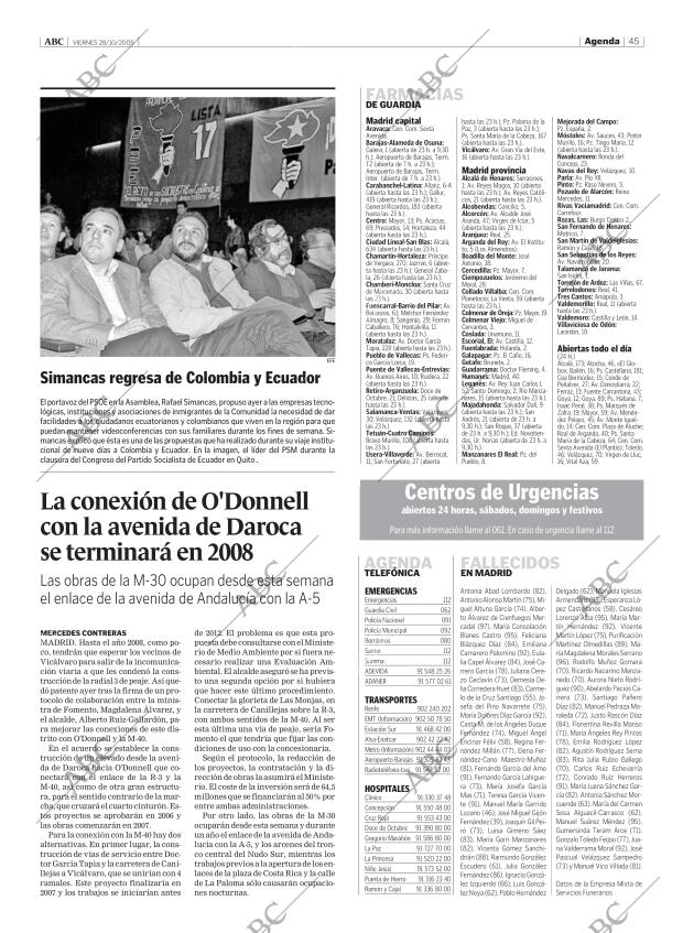 ABC MADRID 28-10-2005 página 45