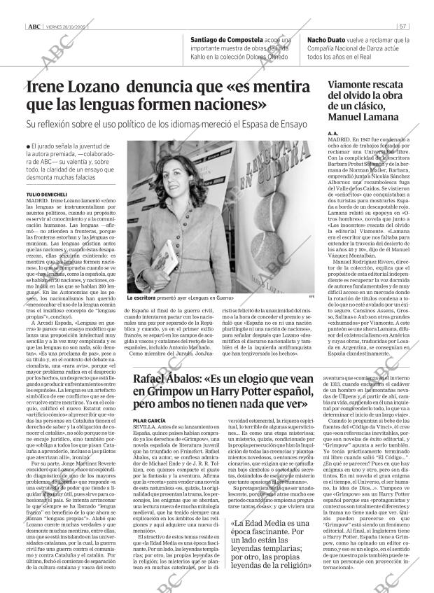 ABC MADRID 28-10-2005 página 57