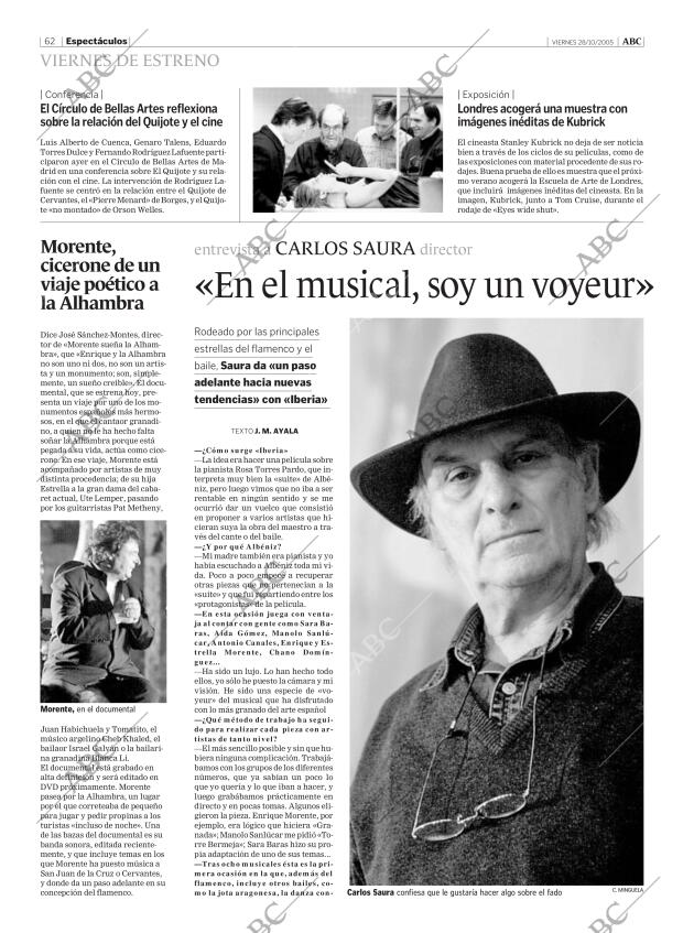 ABC MADRID 28-10-2005 página 62