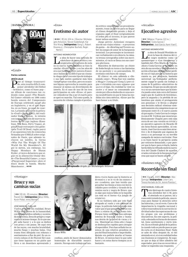 ABC MADRID 28-10-2005 página 66