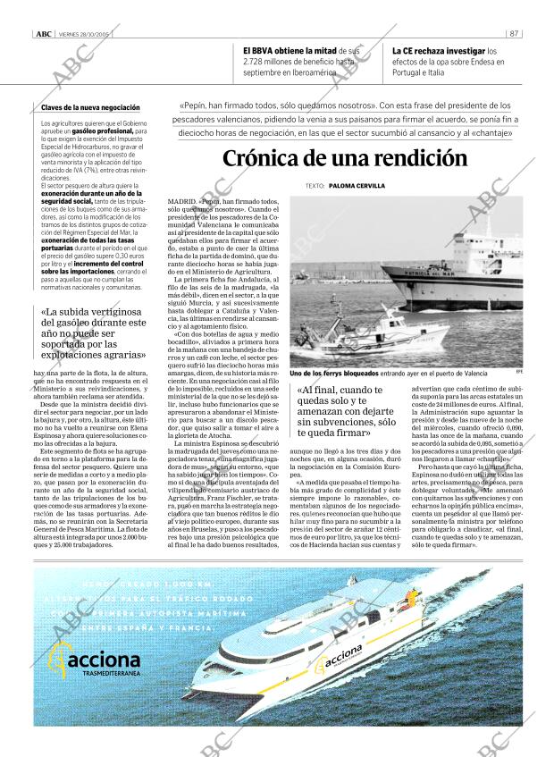 ABC MADRID 28-10-2005 página 87