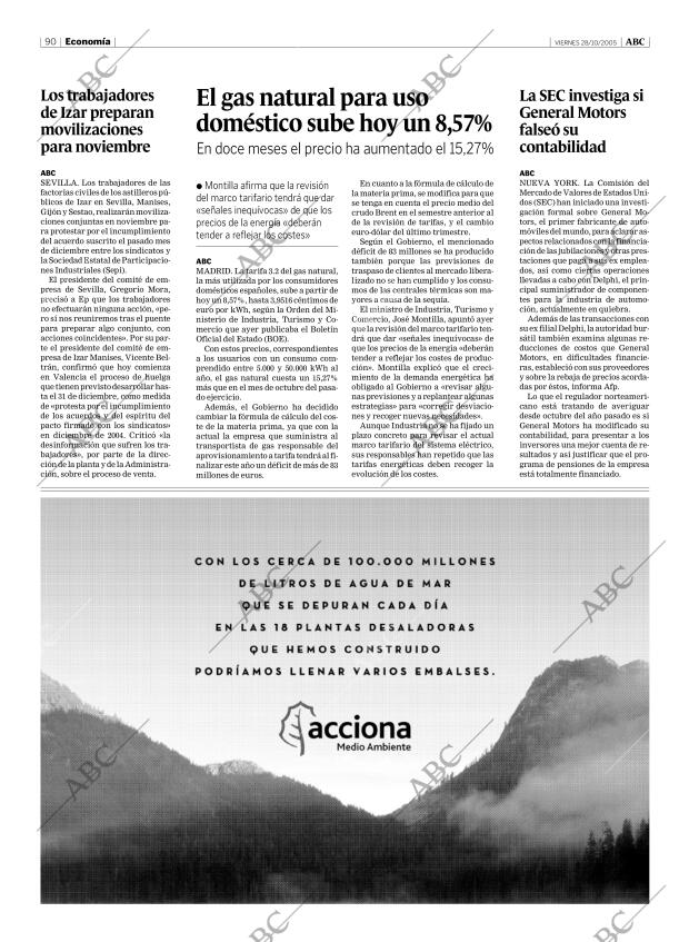ABC MADRID 28-10-2005 página 90