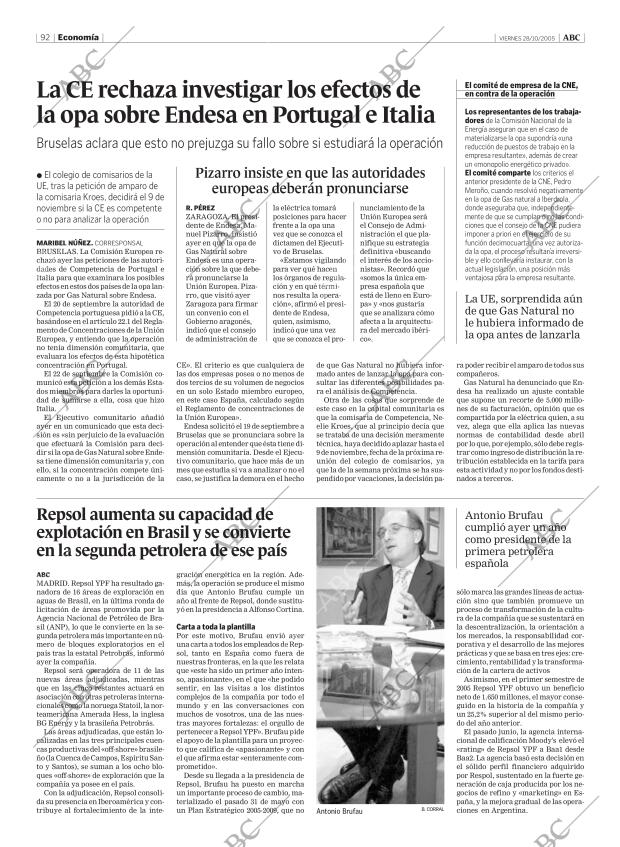ABC MADRID 28-10-2005 página 92