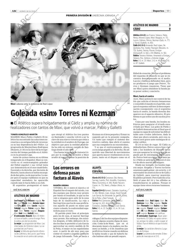 ABC MADRID 28-10-2005 página 99