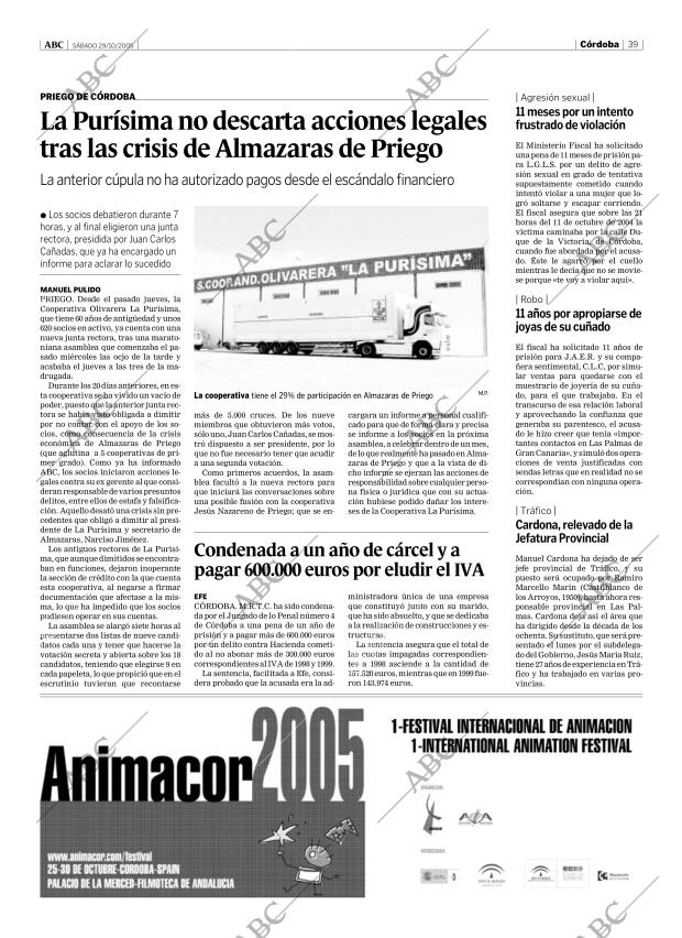 ABC CORDOBA 29-10-2005 página 39