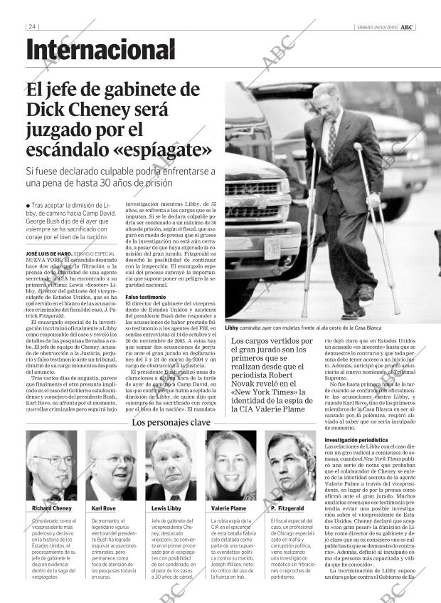 ABC MADRID 29-10-2005 página 24