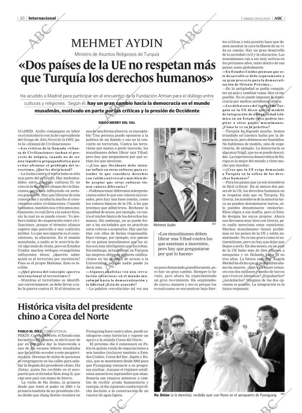 ABC MADRID 29-10-2005 página 30