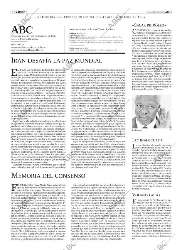 ABC SEVILLA 29-10-2005 página 4