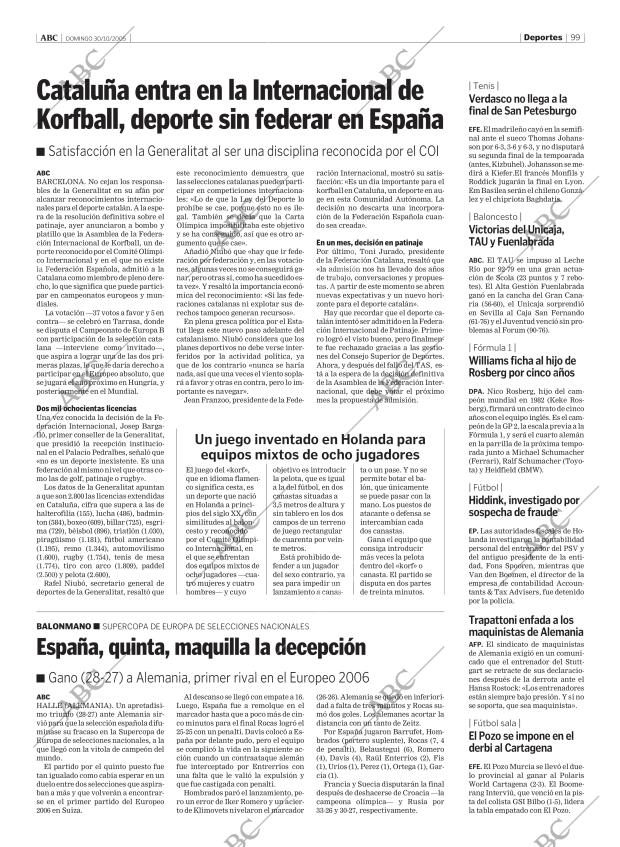 ABC MADRID 30-10-2005 página 99