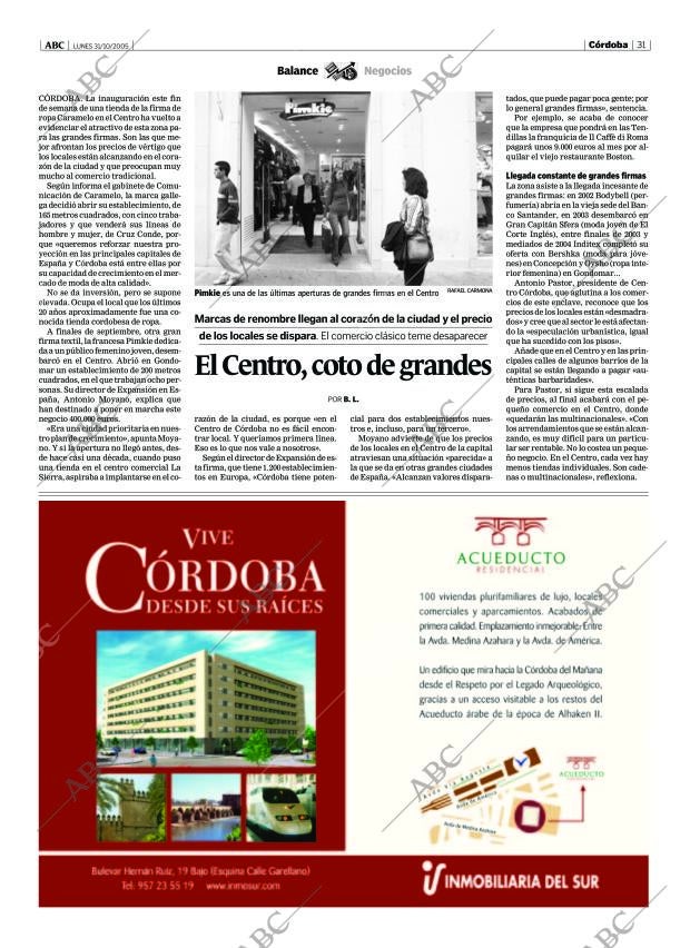 ABC CORDOBA 31-10-2005 página 31