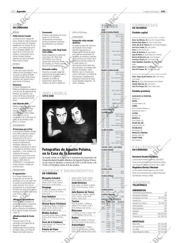 ABC CORDOBA 31-10-2005 página 42