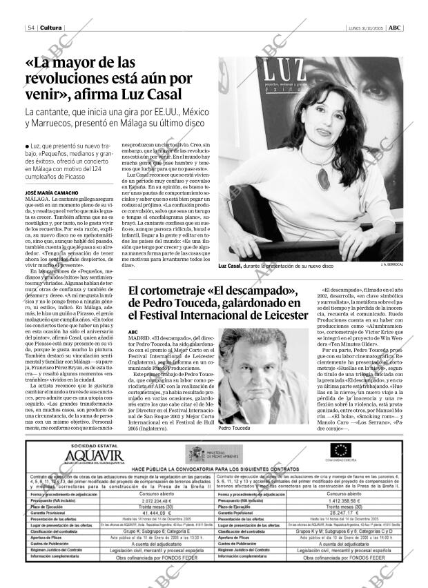 ABC CORDOBA 31-10-2005 página 54