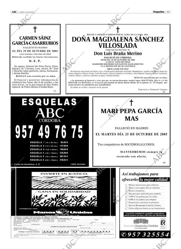 ABC CORDOBA 31-10-2005 página 59