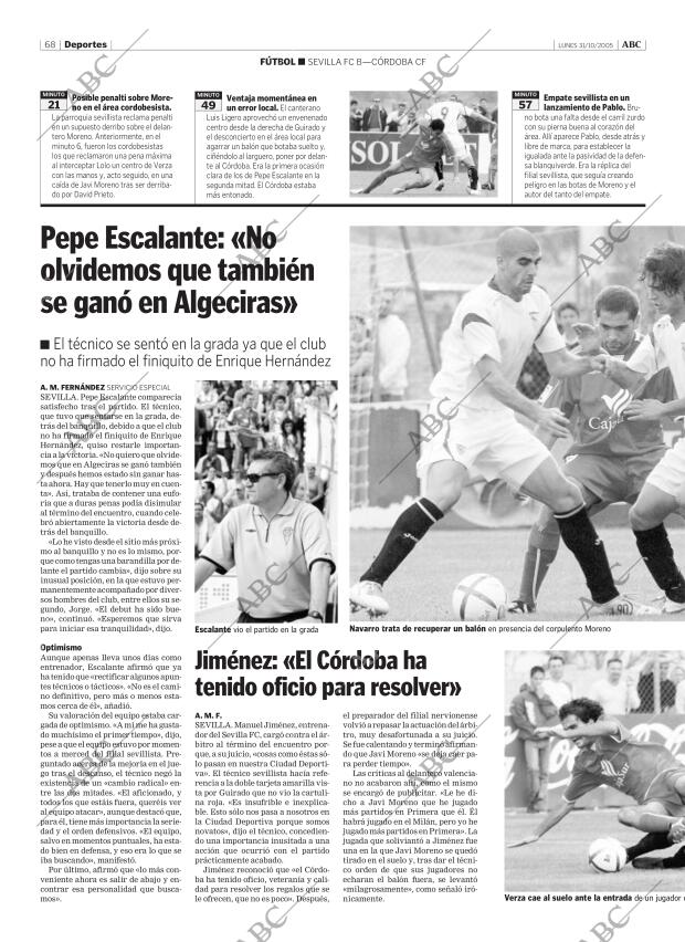 ABC CORDOBA 31-10-2005 página 68
