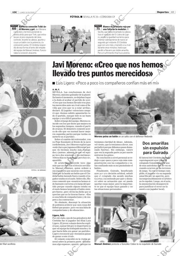 ABC CORDOBA 31-10-2005 página 69