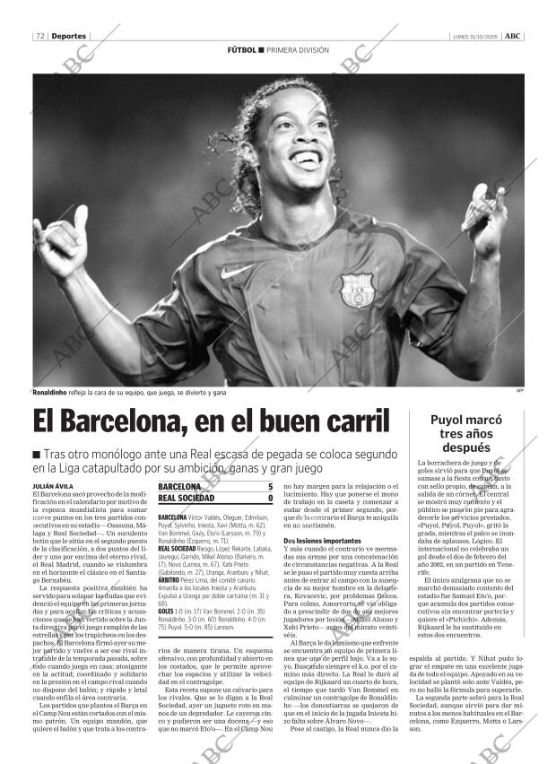 ABC CORDOBA 31-10-2005 página 72