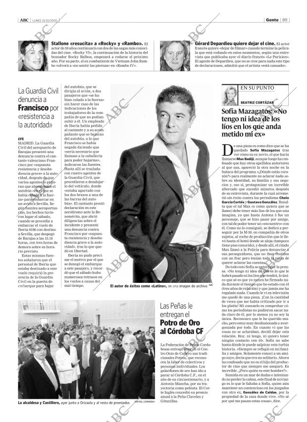 ABC CORDOBA 31-10-2005 página 89