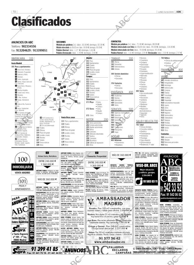ABC MADRID 31-10-2005 página 70