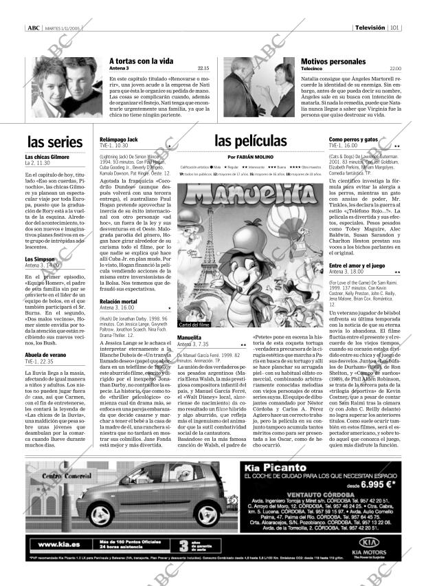 ABC CORDOBA 01-11-2005 página 101