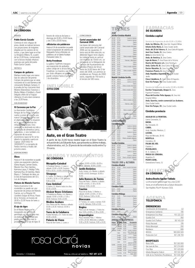 ABC CORDOBA 01-11-2005 página 59