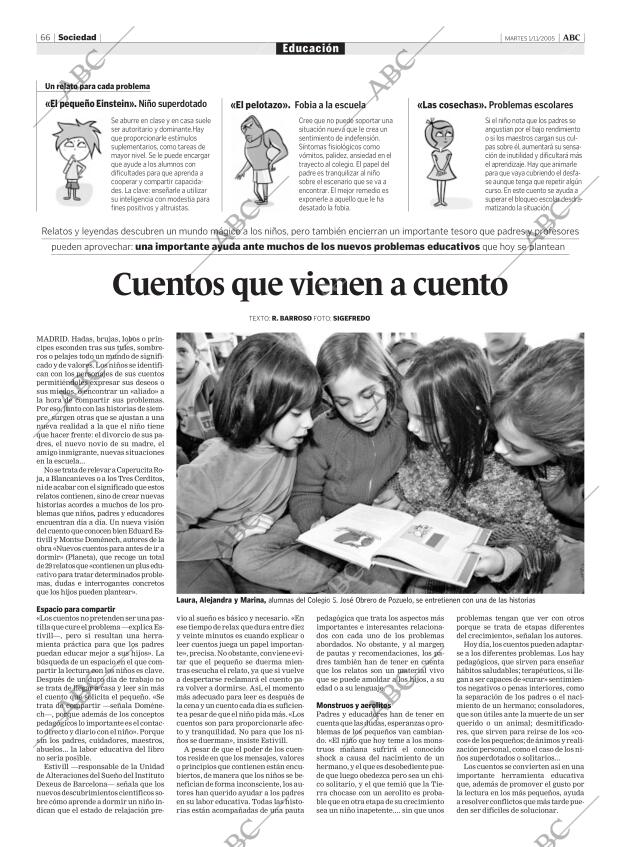 ABC MADRID 01-11-2005 página 66