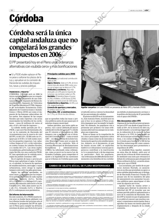 ABC CORDOBA 03-11-2005 página 38