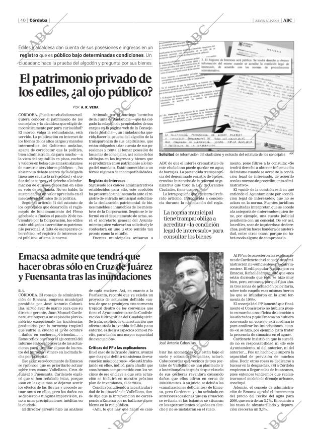 ABC CORDOBA 03-11-2005 página 40