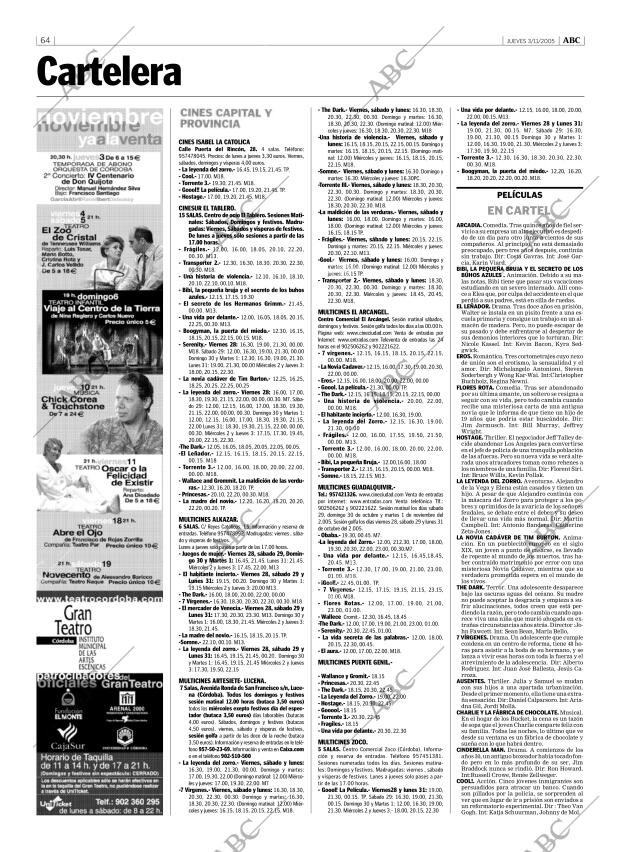 ABC CORDOBA 03-11-2005 página 64