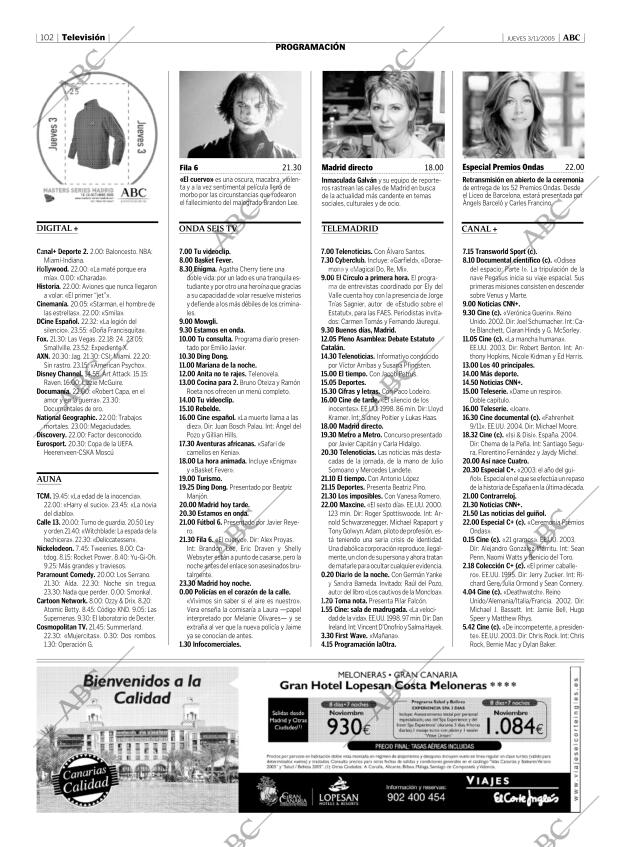 ABC MADRID 03-11-2005 página 102