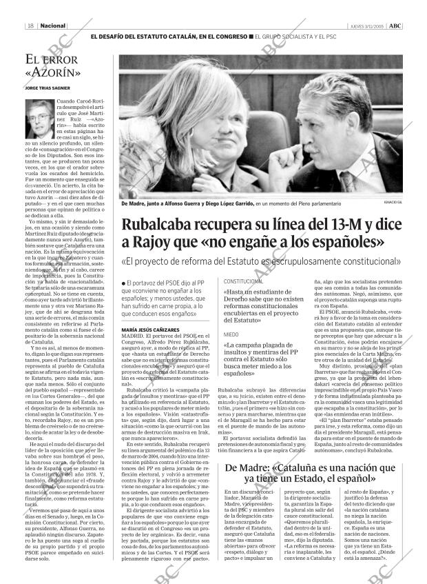 ABC MADRID 03-11-2005 página 18