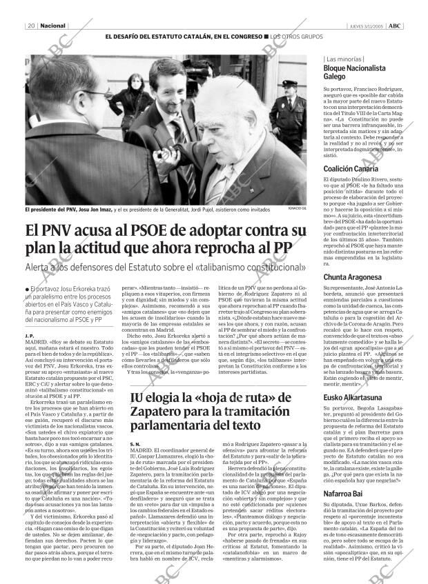 ABC MADRID 03-11-2005 página 20