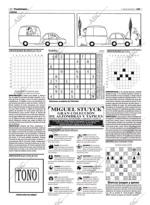 ABC MADRID 03-11-2005 página 98