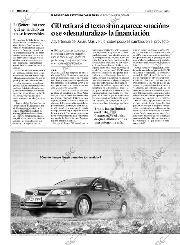 ABC MADRID 04-11-2005 página 14