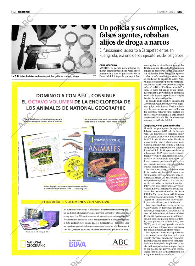 ABC MADRID 05-11-2005 página 22