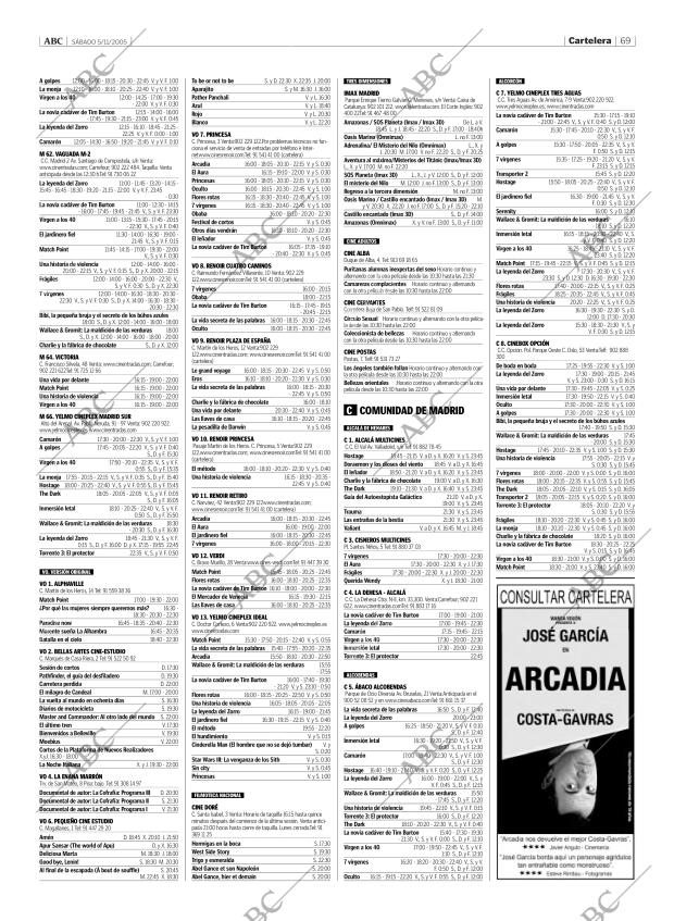 ABC MADRID 05-11-2005 página 69