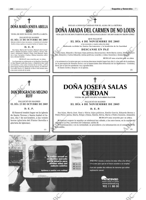 ABC MADRID 05-11-2005 página 77