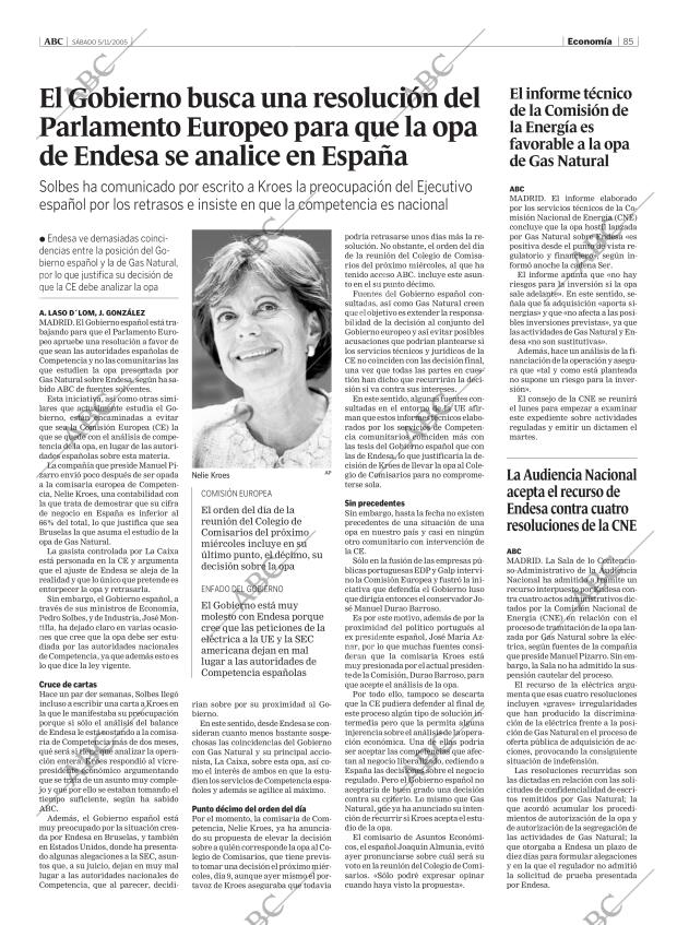 ABC MADRID 05-11-2005 página 85