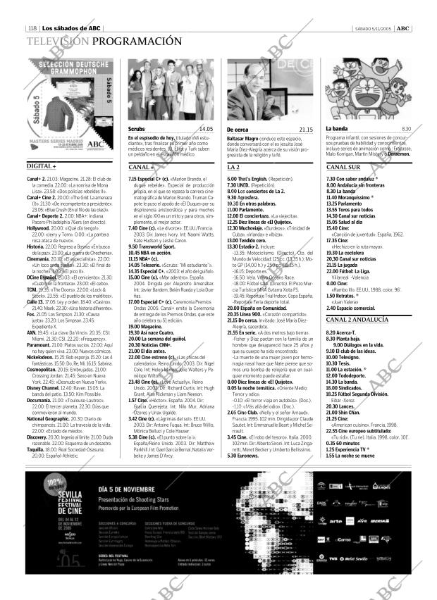 ABC SEVILLA 05-11-2005 página 118