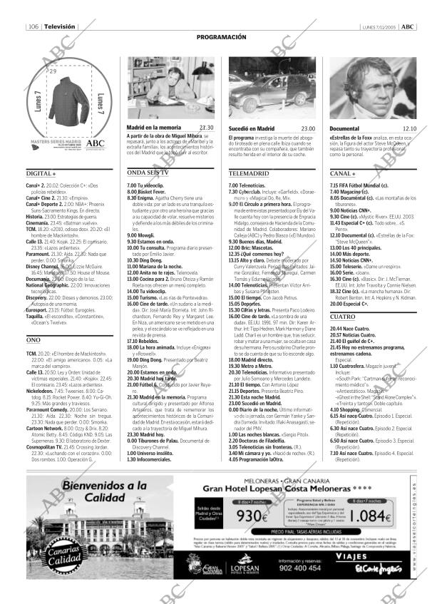 ABC MADRID 07-11-2005 página 106