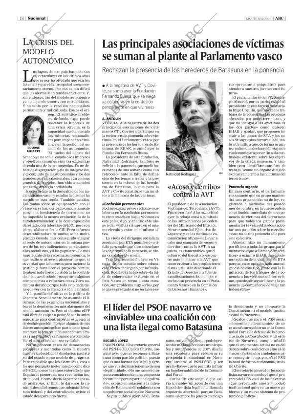 ABC MADRID 08-11-2005 página 18
