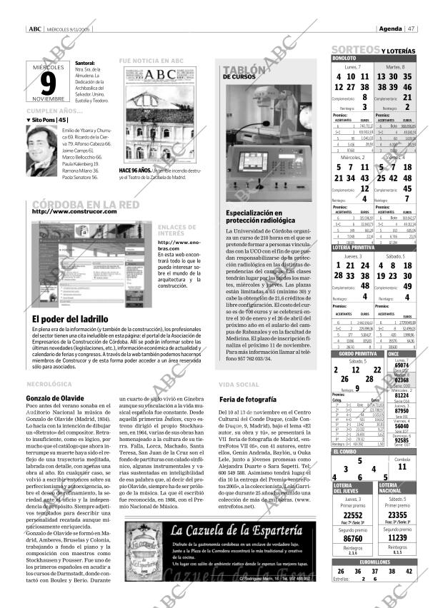 ABC CORDOBA 09-11-2005 página 47