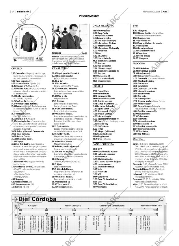 ABC CORDOBA 09-11-2005 página 94