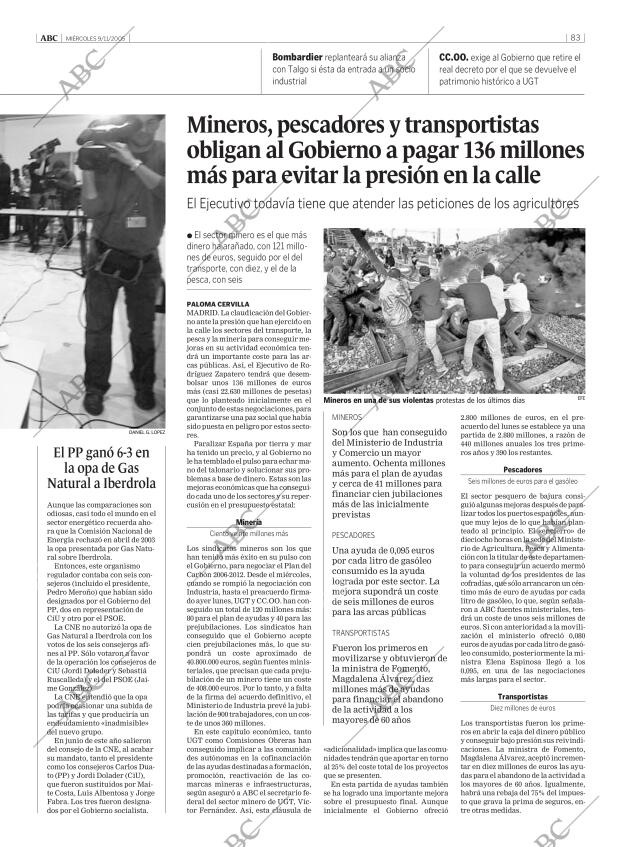 ABC MADRID 09-11-2005 página 83