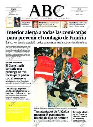 ABC CORDOBA 10-11-2005 página 1