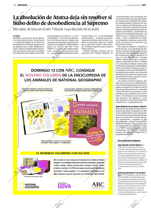 ABC CORDOBA 10-11-2005 página 16